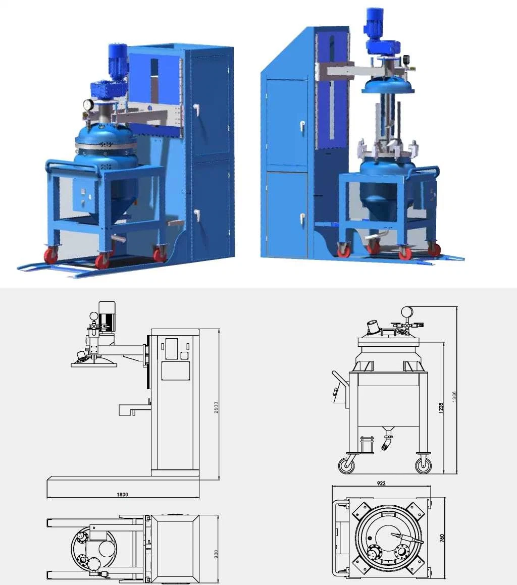 Injektionswagen und Mischmaschine mit APG für Transformator CT PT 3