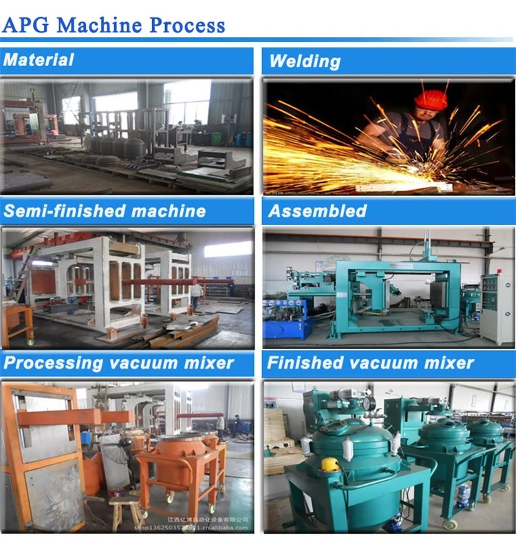PLC-Epoxidharzmaschine mit APG-Gießformen mit hoher Haltbarkeit 7